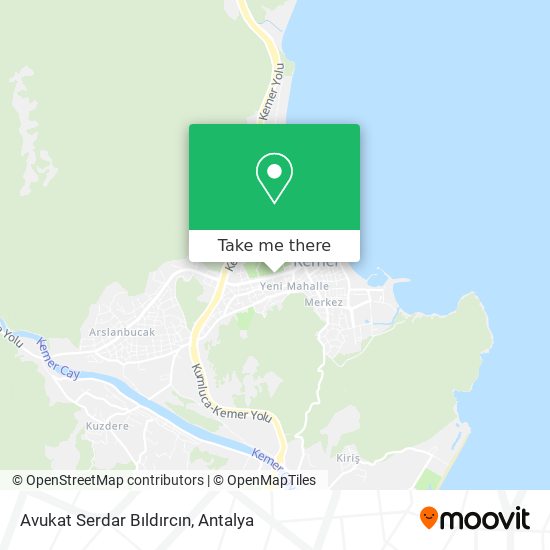 Avukat Serdar Bıldırcın map