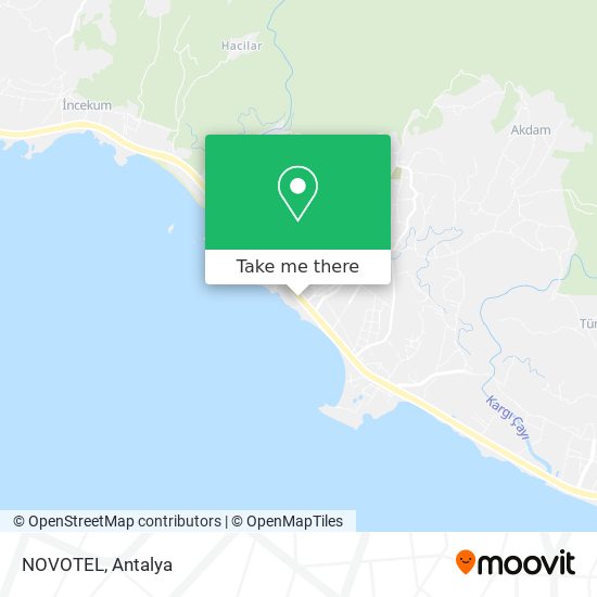 NOVOTEL map