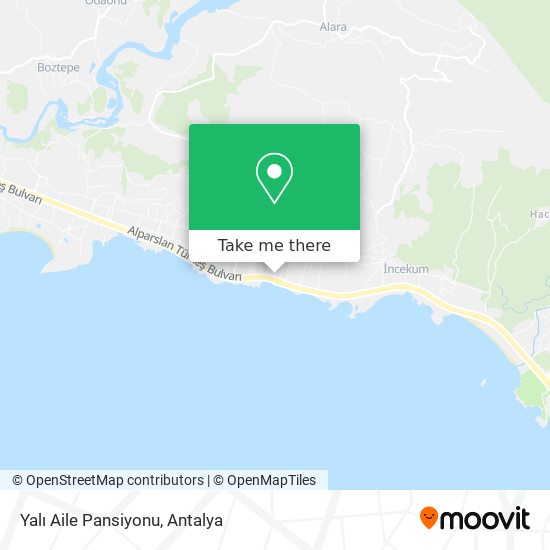 Yalı Aile Pansiyonu map