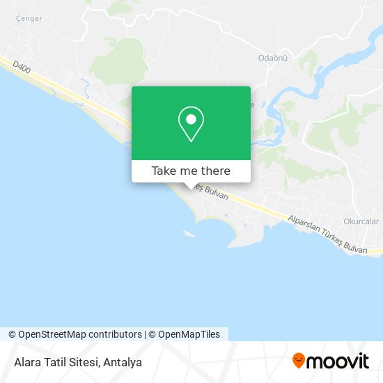 Alara Tatil Sitesi map