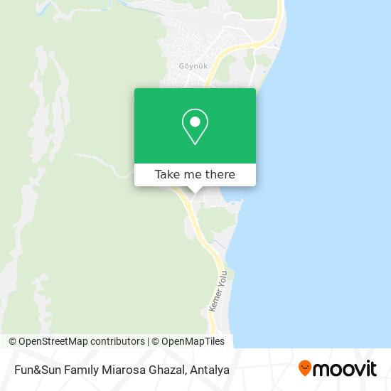 Fun&Sun Famıly Miarosa Ghazal map