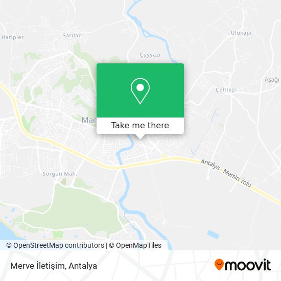 Merve İletişim map