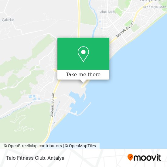 Talo Fıtness Club map