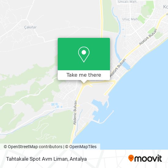Tahtakale Spot Avm Liman map