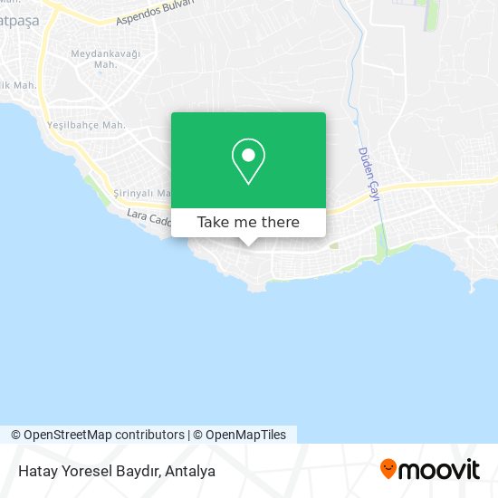 Hatay Yoresel Baydır map