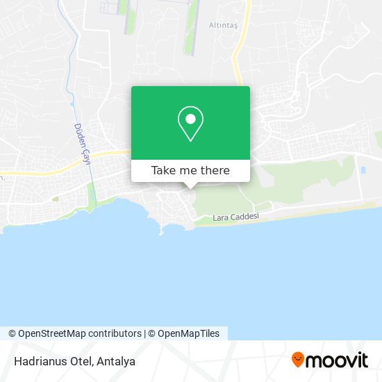 Hadrianus Otel map