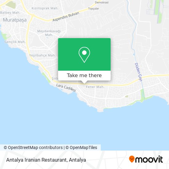 Antalya Iranian Restaurant map
