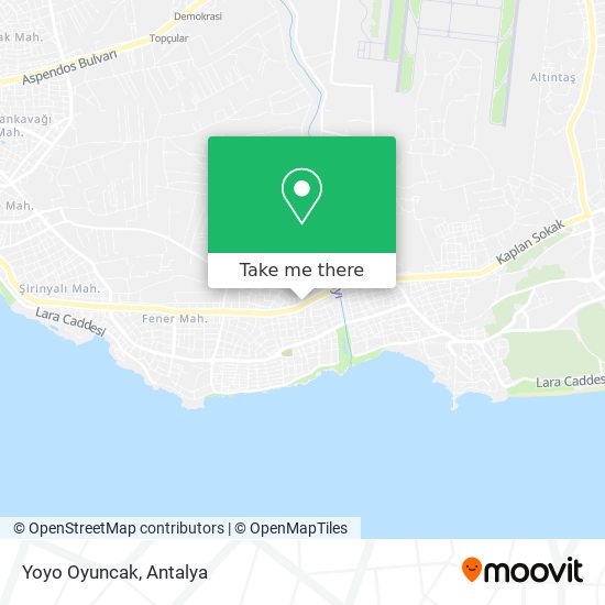 Yoyo Oyuncak map