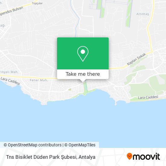 Tns Bisiklet Düden Park Şubesi map