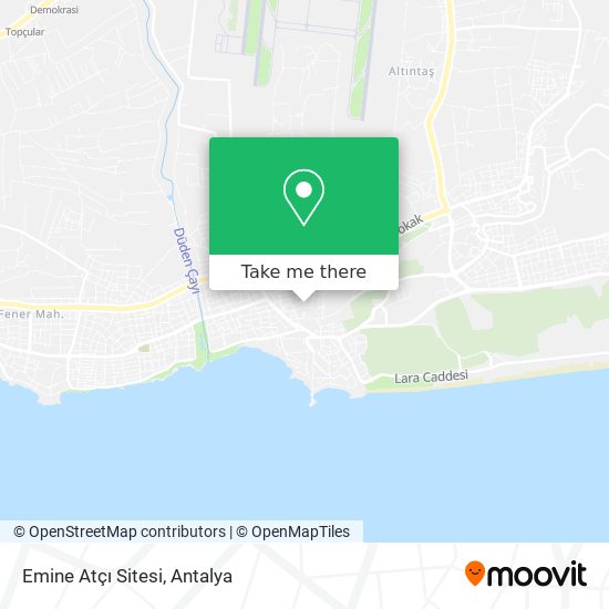 Emine Atçı Sitesi map