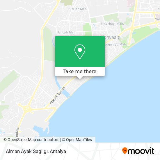 Alman Ayak Saglıgı map
