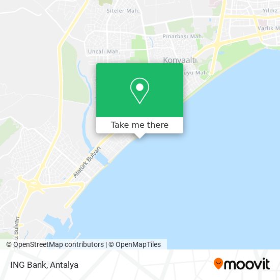 ING Bank map