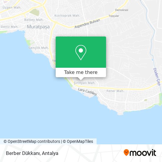 Berber Dükkanı map