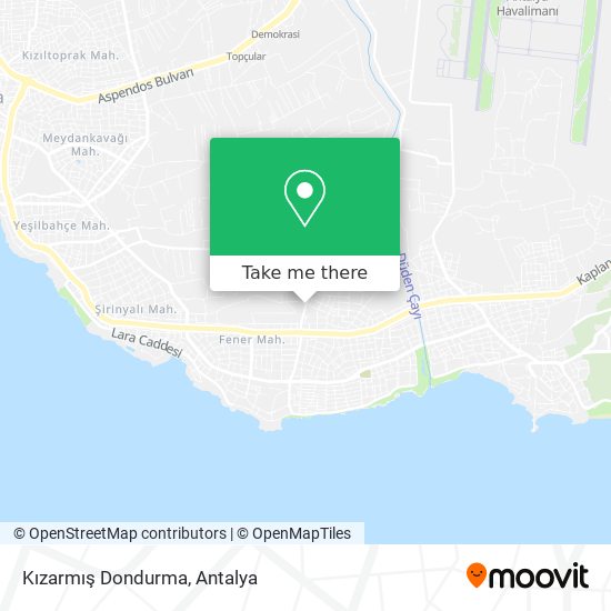 Kızarmış Dondurma map