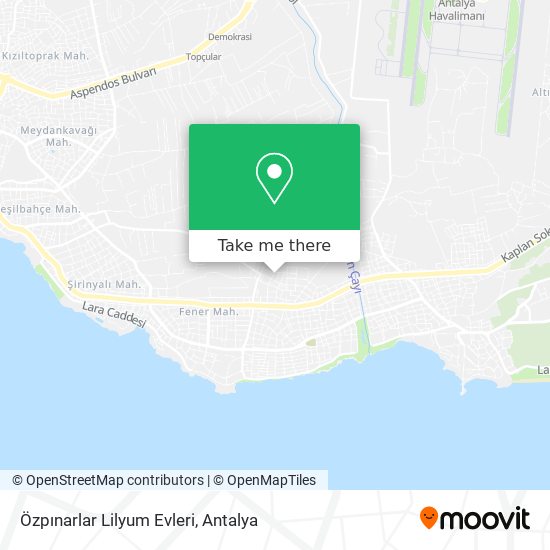 Özpınarlar Lilyum Evleri map