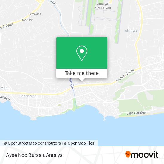 Ayse Koc Bursalı map