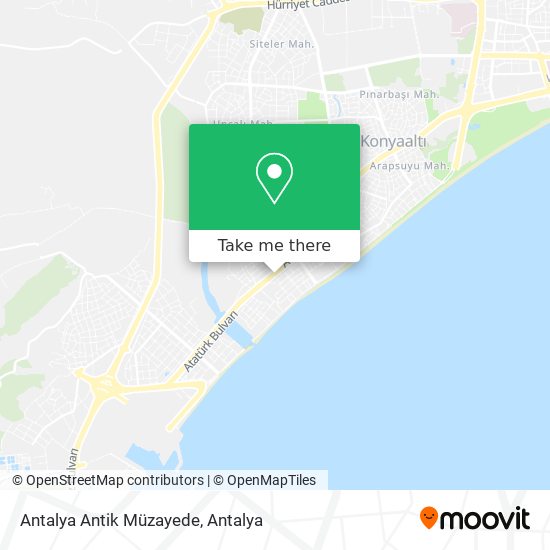 Antalya Antik Müzayede map
