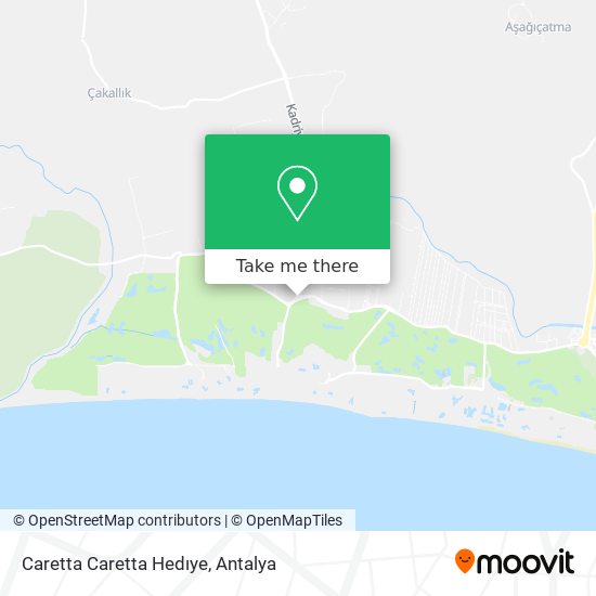 Caretta Caretta Hedıye map