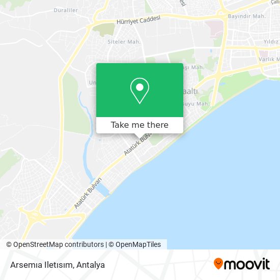Arsemıa Iletısım map