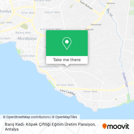 Barış Kedi- Köpek Çiftliği Eğitim Üretim Pansiyon map