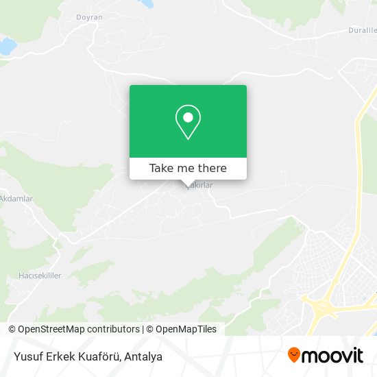 Yusuf Erkek Kuaförü map