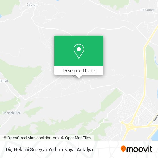 Diş Hekimi Süreyya Yıldırımkaya map