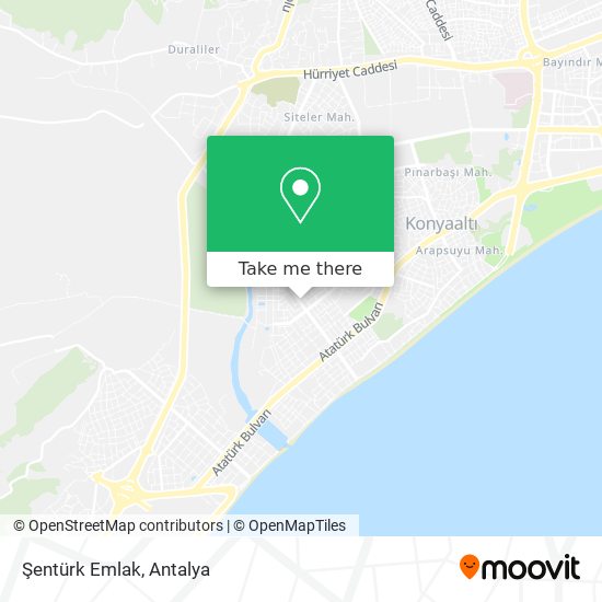 Şentürk Emlak map