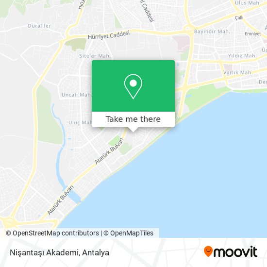 Nişantaşı Akademi map