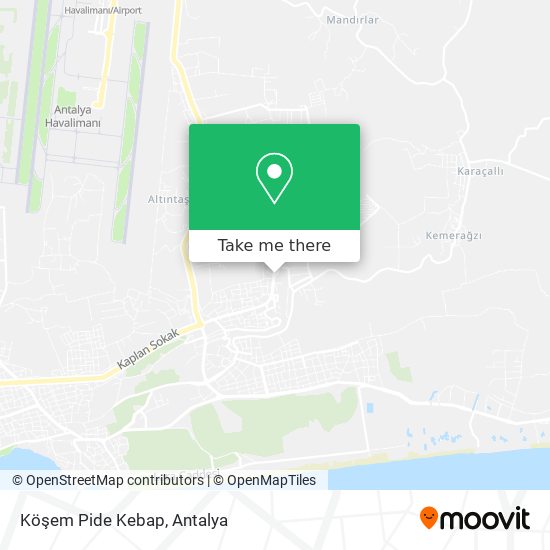 Köşem Pide Kebap map