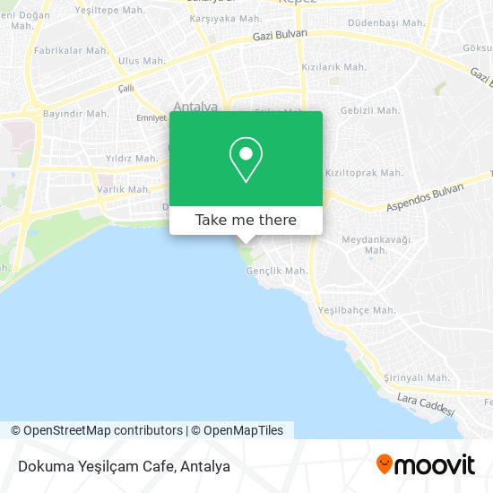 Dokuma Yeşilçam Cafe map