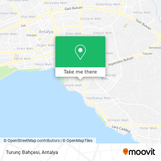 Turunç Bahçesi map