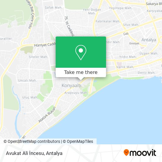 Avukat Ali İncesu map