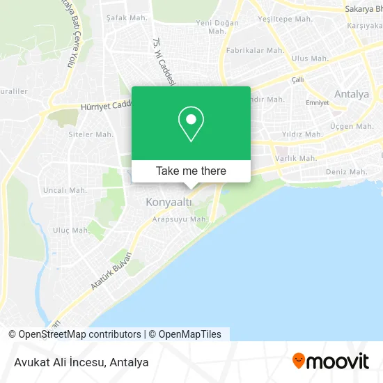 Avukat Ali İncesu map