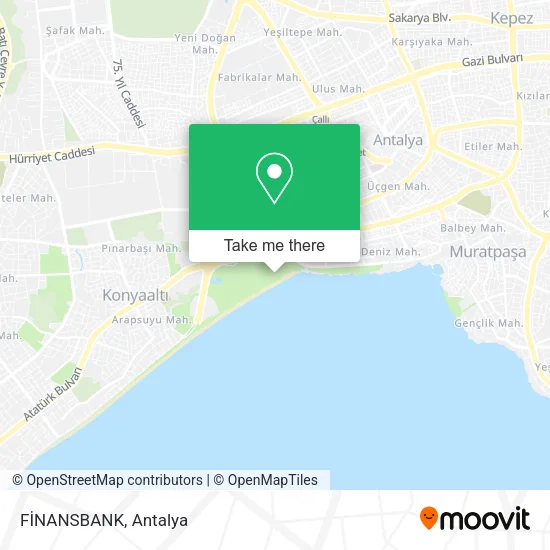 FİNANSBANK map