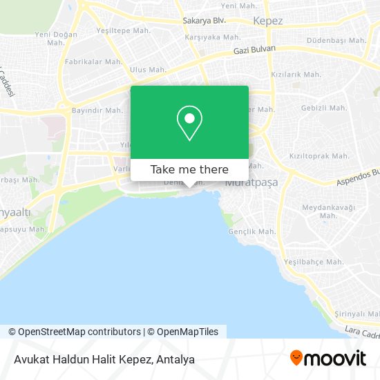 Avukat Haldun Halit Kepez map