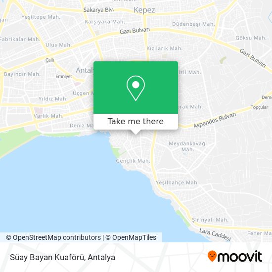 Süay Bayan Kuaförü map