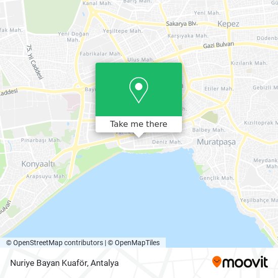 Nuriye Bayan Kuaför map
