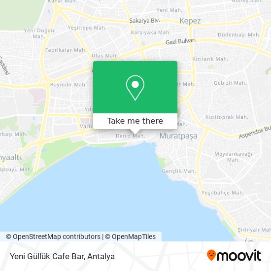 Yeni Güllük Cafe Bar map