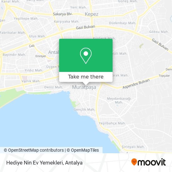 Hediye Nin Ev Yemekleri map