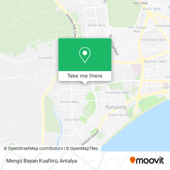 Mengü Bayan Kuaförü map