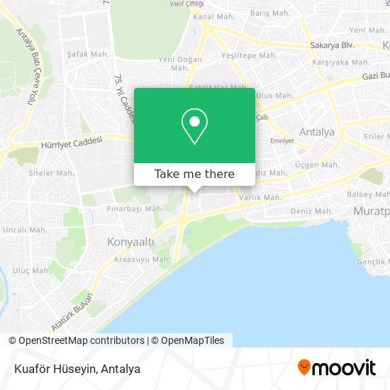 Kuaför Hüseyin map