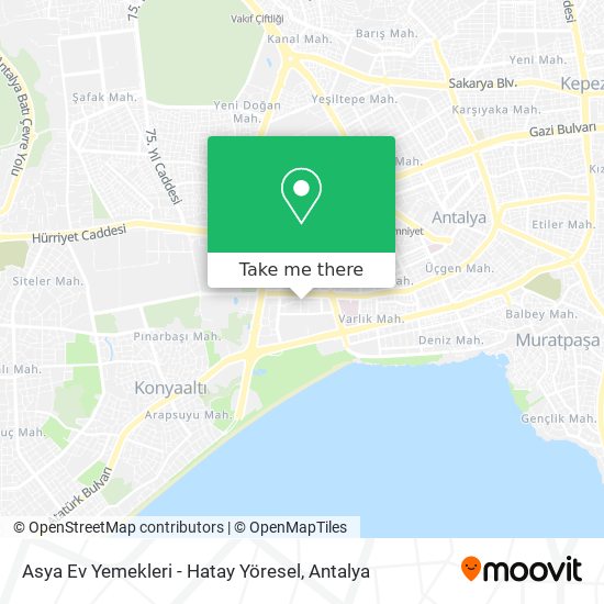 Asya Ev Yemekleri - Hatay Yöresel map