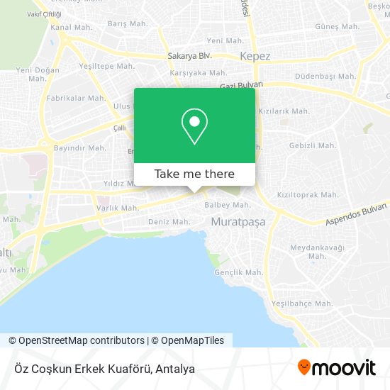 Öz Coşkun Erkek Kuaförü map