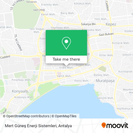 Mert Güneş Enerji Sistemleri map