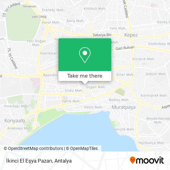 İkinci El Eşya Pazarı map