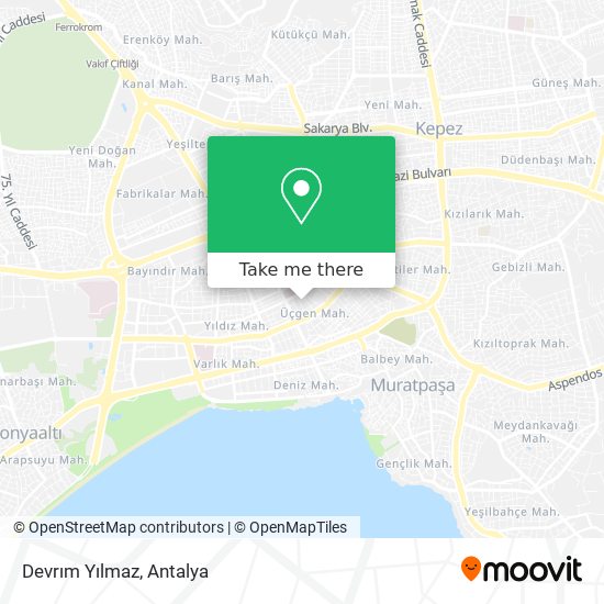 Devrım Yılmaz map