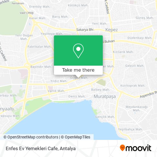 Enfes Ev Yemekleri Cafe map