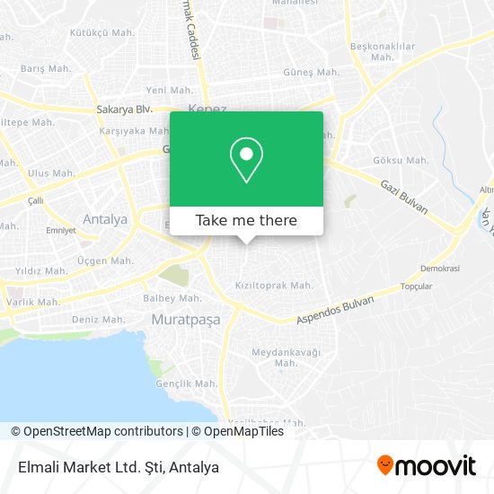 Elmali Market Ltd. Şti map