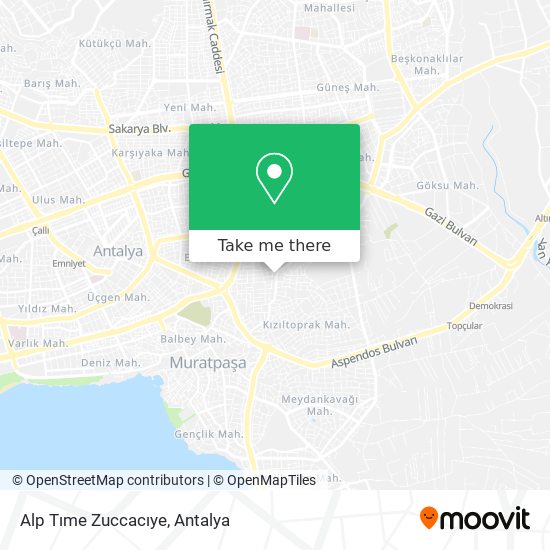 Alp Tıme Zuccacıye map