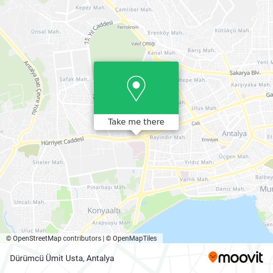 Dürümcü Ümit Usta map